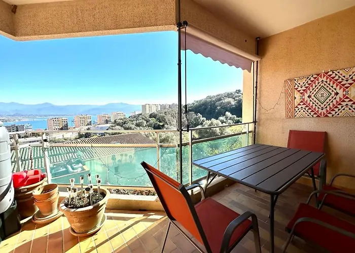 Luminous T3 In The Heights Of Apartment Ajaccio (Corsica)